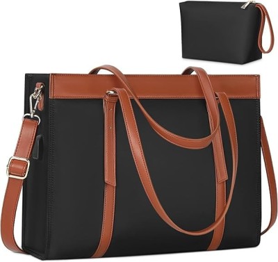 Geanta de umar KTMOUW pentru dame, mare, impermeabila, de 40cm, cu port de incarcare USB - RESIGILAT foto
