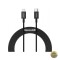 Cablu Date si Incarcare USB-C - Lightning Baseus Superior Series 20W 2m Negru CATLYS-C01