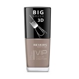 Lac de unghii Vip, 3D, Revers, bej, 12 ml, Nr 027 -mat