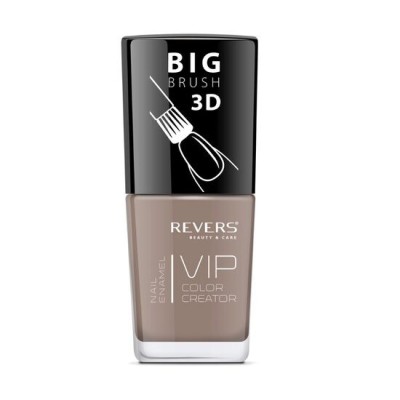 Lac de unghii Vip, 3D, Revers, bej, 12 ml, Nr 027 -mat foto