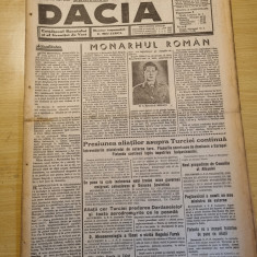 Dacia 8 noiembrie 1943-art. regele mihai,stiri al 2lea razboi mondial,folclorul