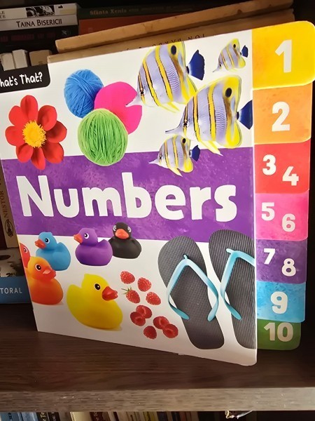 What s that? Numbers (Ce sunt acestea? Numere -carte in limba engleza)