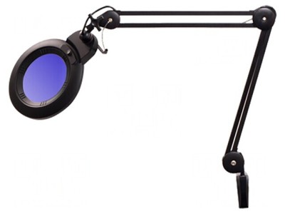 Lupă de Masă cu Iluminare ESD și UV LED 110-240V foto