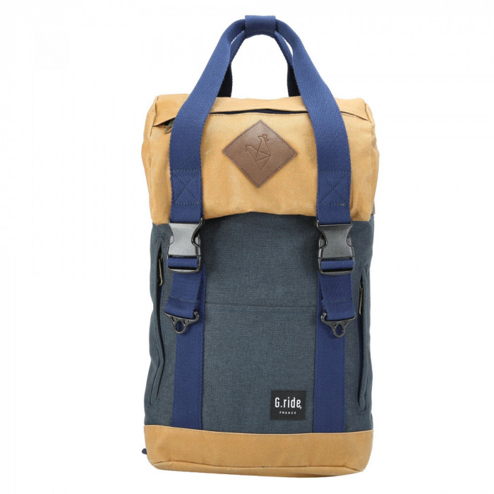 Rucsac G-Ride Arthur Albastru-Camel, 17L - Cod 97353654409