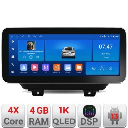 Navigatie Jeep Wrangler 2018- K-WRANGLER Edotec 4+64 12.3 inch Incell 1K android Wifi 5Ghz gps internet CarStore Technology