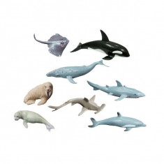 Set 8 figurine animale marine - Miniland foto