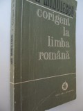 Corigent la limba romana - Ion Minulescu