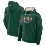 Minnesota Wild hanorac de bărbați cu glugă Defender Pullover - S
