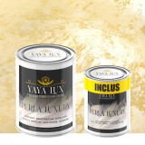 Vopsea Decorativă Perla Luxury Fildes Deschis| Pachet 3L (2L + 1L) cu fulgi perlați-Toro Decor