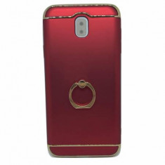 Husa Samsung Galaxy J7 2017 MyStyle Elegance Luxury 3in1 Ring Red