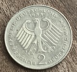 C50 - Moneda foarte veche - Germania - 2 marci - 1988 litera F