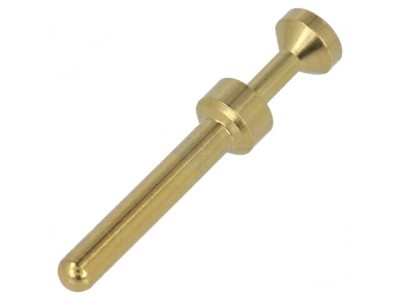 Pin tată cupru aurit 0,14-0,37mm2 crimpat 16A foto