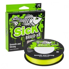 Berkley Sick Braid x8 Flame Green 150 m 0,14mm foto