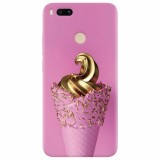 Husa silicon pentru Xiaomi Mi A1, Icecream Gold