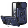 Husa iPhone 16e protectie camera Techsuit CamShield Series, albastru