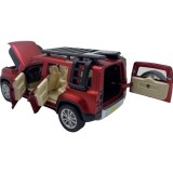 Macheta metal replica Land Rover Defender visiniu 16cm sunet si lumini