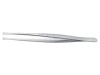 Pensetă IDEAL-TEK 120mm pentru lucrări de precizie, capăt plat