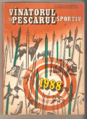 Almanahul Vanatorul si pescarul sportiv 1988 foto