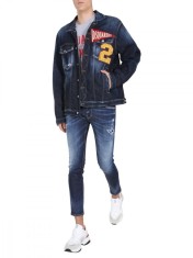Geaca barbat Dsquared2 DENIM JACKET S74AM1062 S30664470 Albastru foto