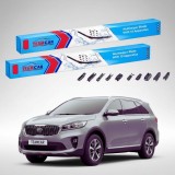Cumpara ieftin Ștergătoare Kia Sorento III UM SUV 2015-2020 | Set Față Flat Premium &ndash; TeamCar&reg;
