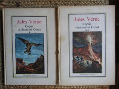 Copiii capitanului Grant - Jules Verne, Vol.1 si Vol.2, Editura Ion Creanga 1984