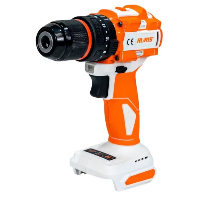 Masina de gaurit/insurubat (bormasina) cu percutie pe acumulator Ruris rmx1360