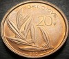 Moneda 20 FRANCI - BELGIA, anul 1980 * cod 4941 - luciu batere, Europa