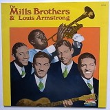 Vinil LP The Mills Brothers &amp; Louis Armstrong &ndash; The Mills Brothers &amp; Louis Armstrong (EX)