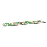 Cumpara ieftin Perna pentru banca de gradina, multicolor, 200x50x3 cm, textil