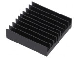 Radiator extrudat cu aripioare BGA negru 35mm x 33mm