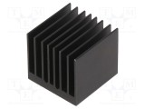 Radiator extrudat BGA negru 27mm x 27mm - Advanced Thermal Solutions