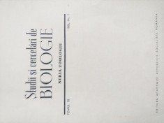 Studii de biologie/ zoologie