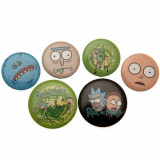 Pin Badges: Rick and Morty