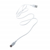 Cumpara ieftin Cablu de date si alimentare, XO-NB103 86275, 2.1A, conector USB la USB Tip C tata, lungime 100 cm, alb