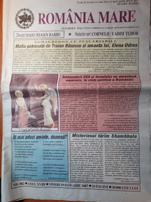 ziarul romania mare 19 ianuarie 2007 foto
