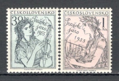 Cehoslovacia.1955 Festivalul de muzica &amp;quot;Primavara pragheza&amp;quot; XC.235 foto