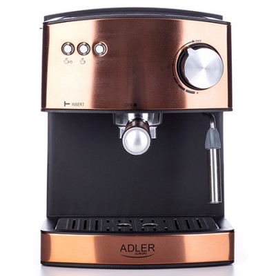 Espressor cafea 15 bar Adler AD4404, 850W, rezervor 1,6 l foto