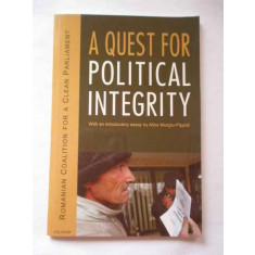 A Quest For Political Integrity - Alina Mungiu-pippidi ,267228