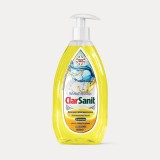 Detergent Vase ClarSanit Lemon, 1L - Curățare Eficientă, Miros Proaspăt de Lăm&acirc;ie, Fabricat &icirc;n Rom&acirc;nia