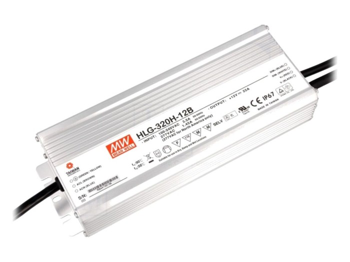 Alimentator LED IP67 12V 22A