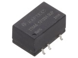 Convertor DC/DC 1W 12V SMD GAPTEC 1T8A4_1212S1.5UP - Ieșire 12VDC 8-84mA