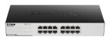 SWITCH D-LINK 16 porturi Gigabit, carcasa metal, &quot;GO-SW-16G&quot; (timbru verde 2 lei)