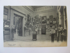 Muzeul Simu/Bucuresti,carte postala circulata Barlad 1912 foto