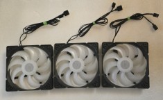 Kit 3 x ventilator SilentiumPC Stella HP 120 ARGB, PWM, 800 - 2300 RPM foto