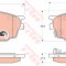 Set placute frana,frana disc MAZDA 6 (GG) (2002 - 2008) TRW GDB3309