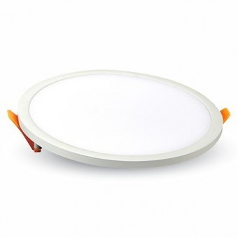 CORP ILUMINAT LED ROTUND INCORPORABIL 22W 6000K ALB RECE foto
