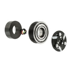 Ambreiaj compresor aer conditionat, fulie AC Honda CR-V (RD), 2002-2006, motor 2.0 benzina rulment 35x50x20, diam. fulie 106mm, compresor tip Keihin