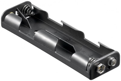 Suport baterie 4x AA R6 cu mufa de conectare 9V Goobay foto