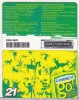 Bnk card Romania - Connex - reincarcare Go! 21 $ - RO-CON-REF-0025B