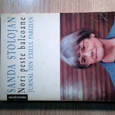 Sanda Stolojan (autograf) - Nori peste balcoane, 1975-1989 (Humanitas, 1996)